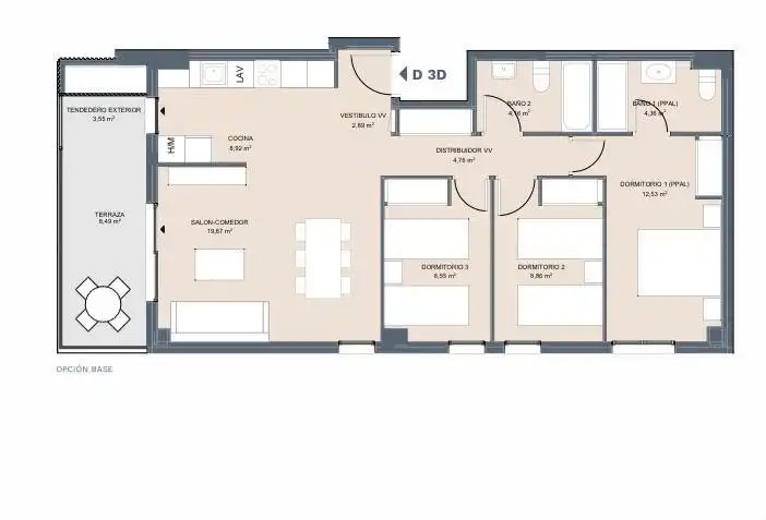 Apartamento con piscina en venta en El Montgó, imagen 28