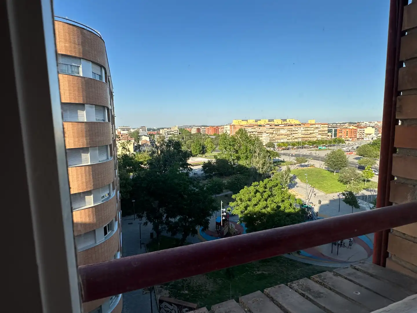 Vista exterior de Piso en venta en Lleida con Calefacción, Parquet y Amueblado
