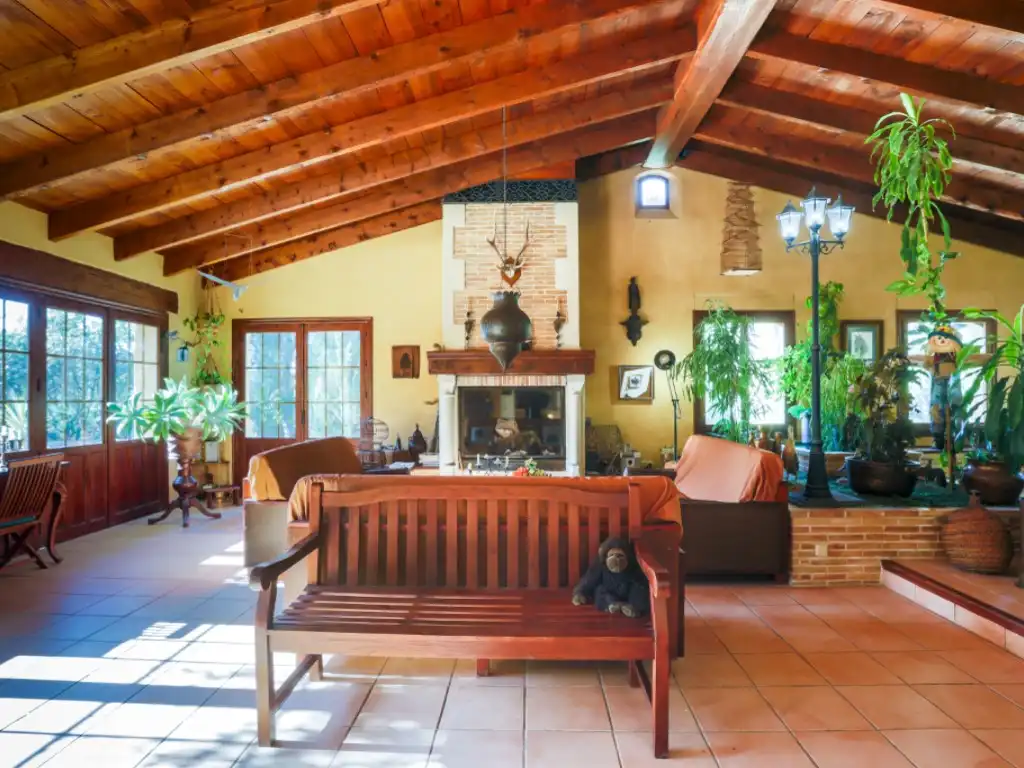 Sala d'estar de Casa o xalet en venda en Borriol