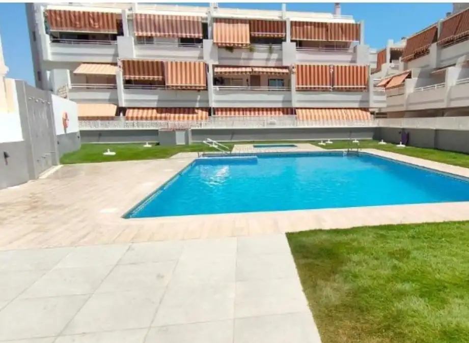 Swimming pool of Flat for rent in Torrox  with Terrace, Furnished and Oven