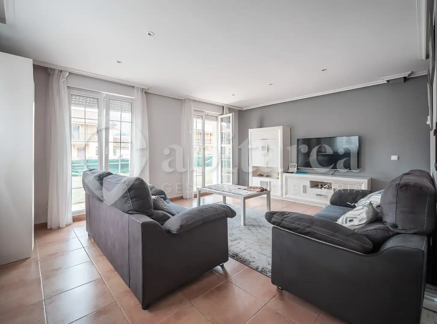 Living room of Houses for sale in Castañeda  with Heating, Private garden and Parquet flooring