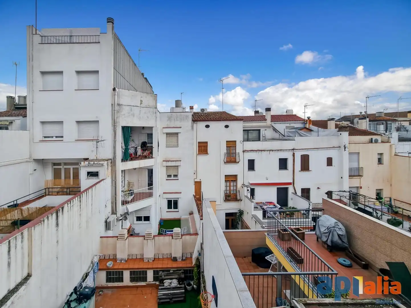Vista exterior de Piso en venta en Mataró con Aire acondicionado