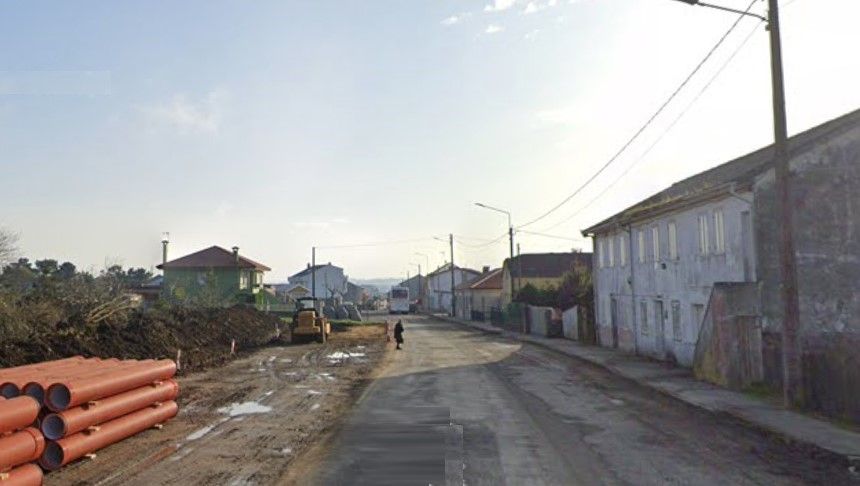 Vista exterior de Casa o xalet en venda en Carballo amb Traster