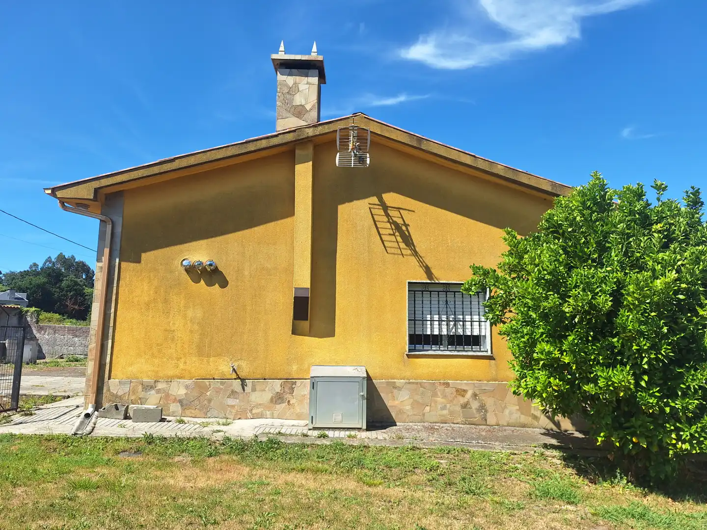 Exterior view of Houses for rent in Culleredo  with Private garden, Swimming Pool and Furnished