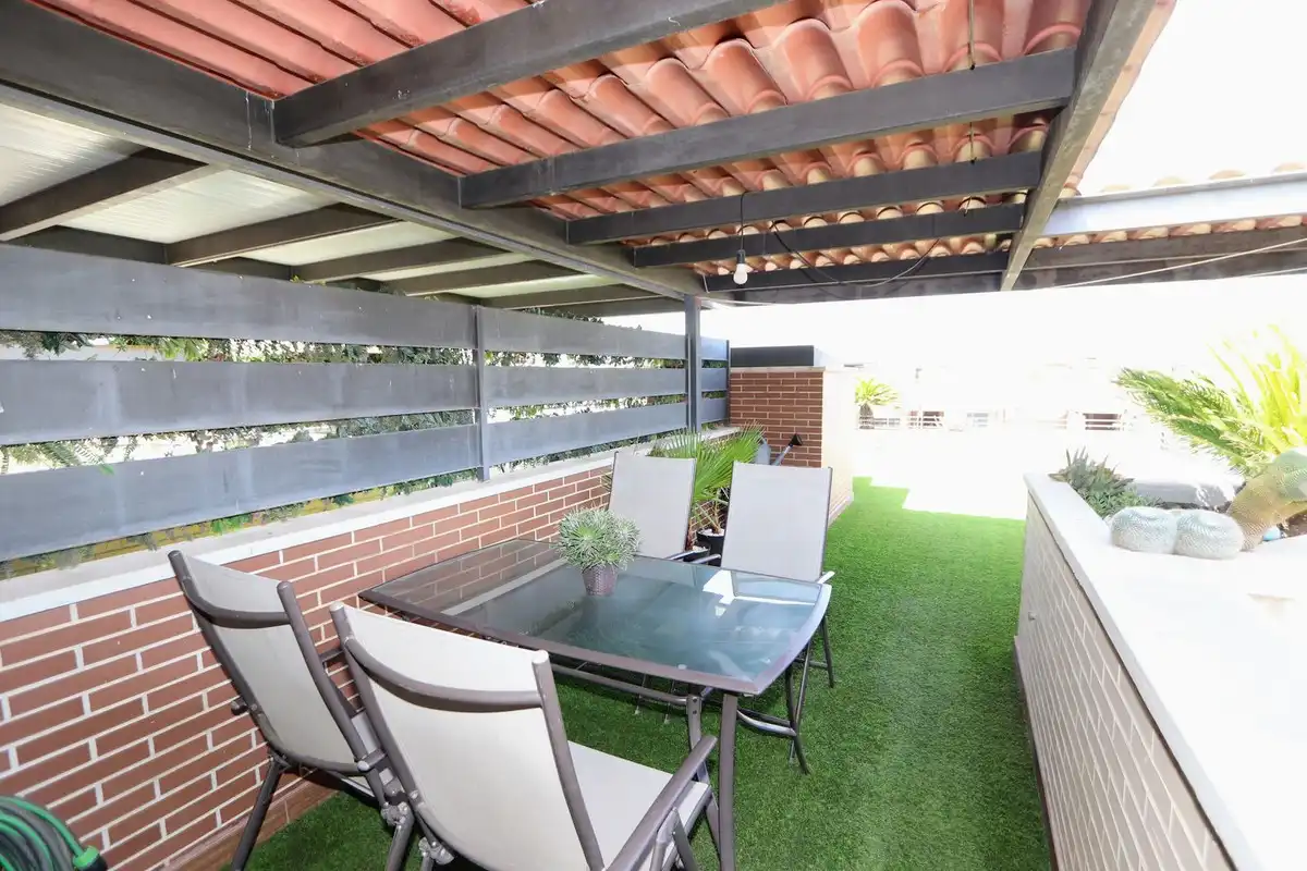 Terrace of Apartments for sale in San Javier  with Air Conditioner and Community pool