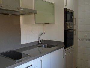 Kitchen of Flat for sale in  Madrid Capital  with Heating and Terrace