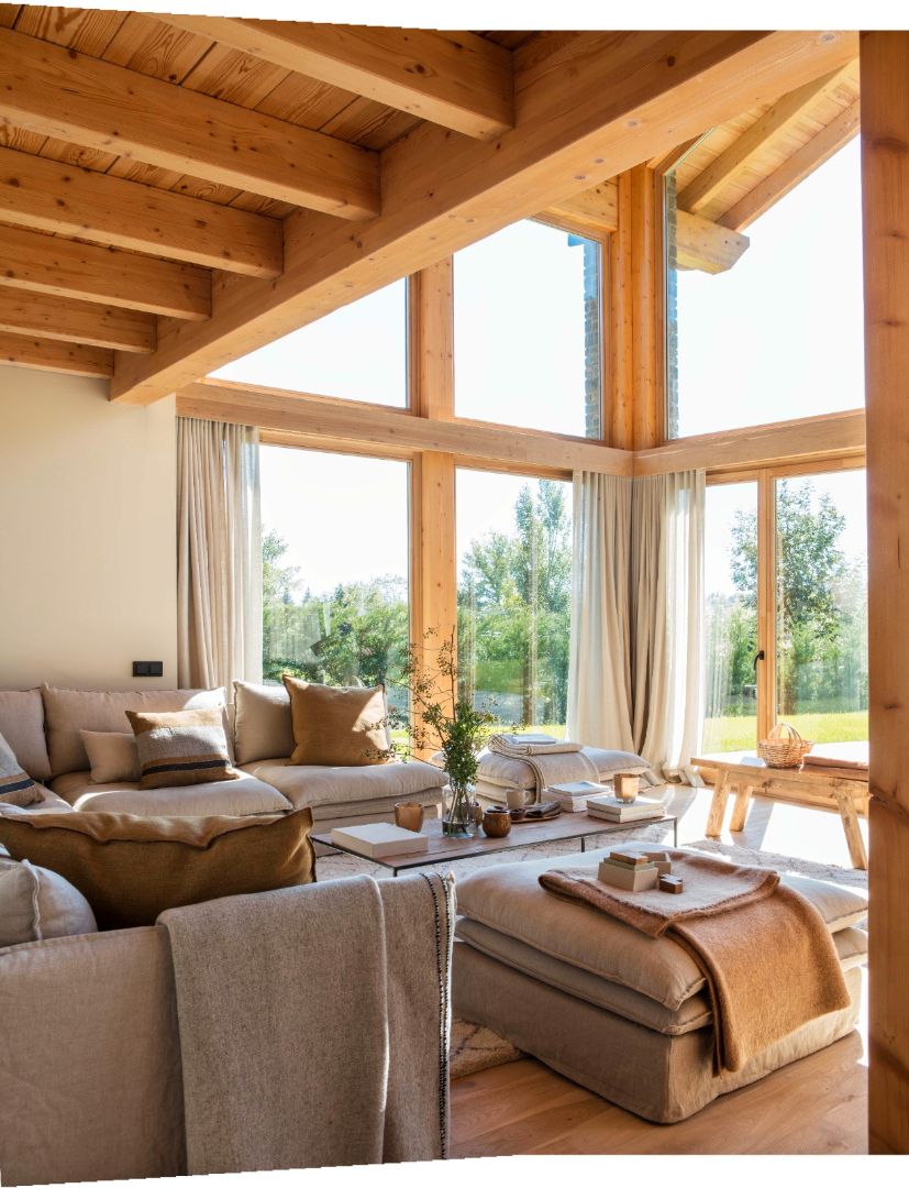 Sala d'estar de Casa adosada en venda en Puigcerdà amb Calefacció, Jardí privat i Parquet