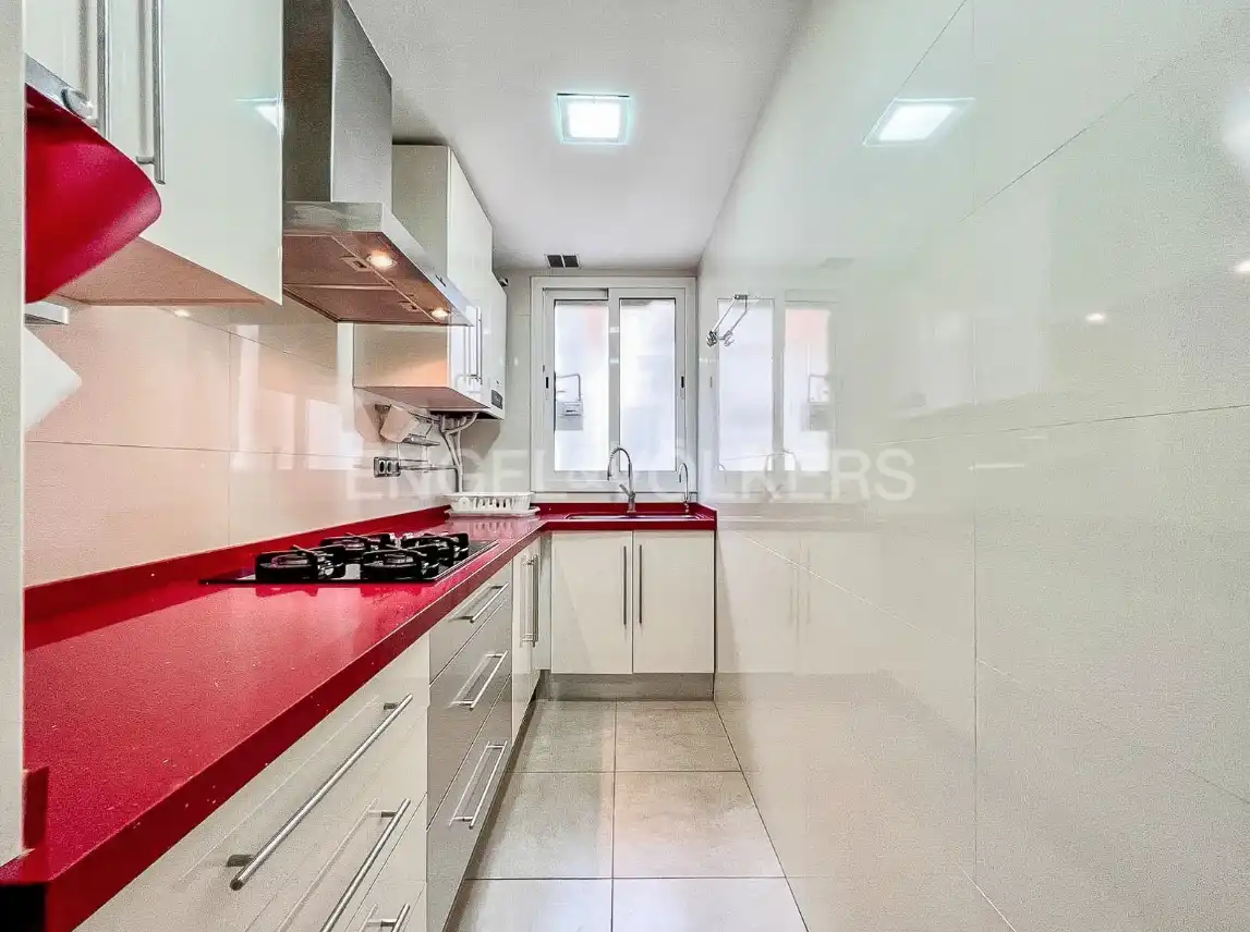 Cocina de Ático en venta en Barcelona con Aire acondicionado, Calefacción y Amueblado