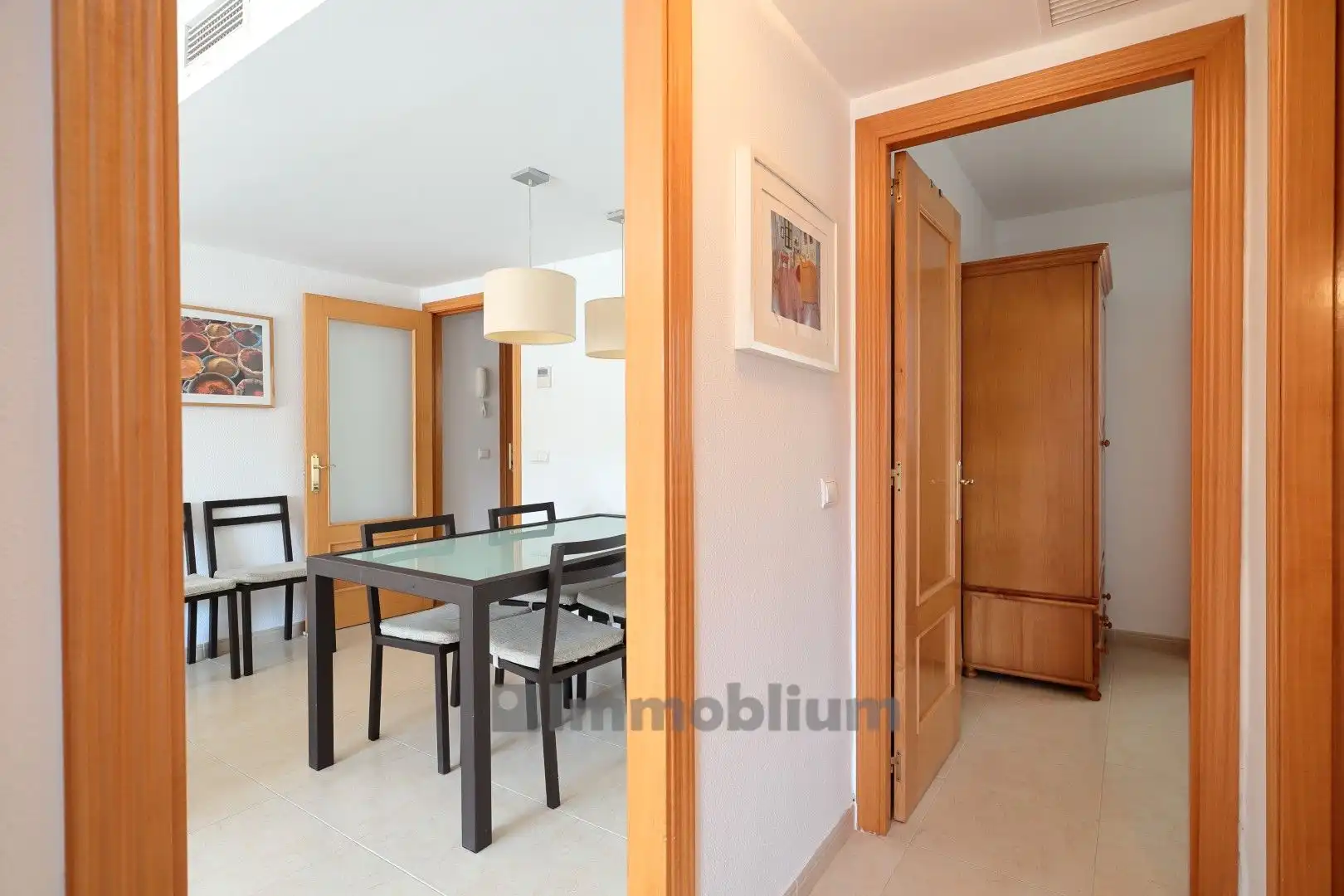 Wohnung zur Miete in Torredembarra mit Klimaanlage, Heizung und Privatgarten