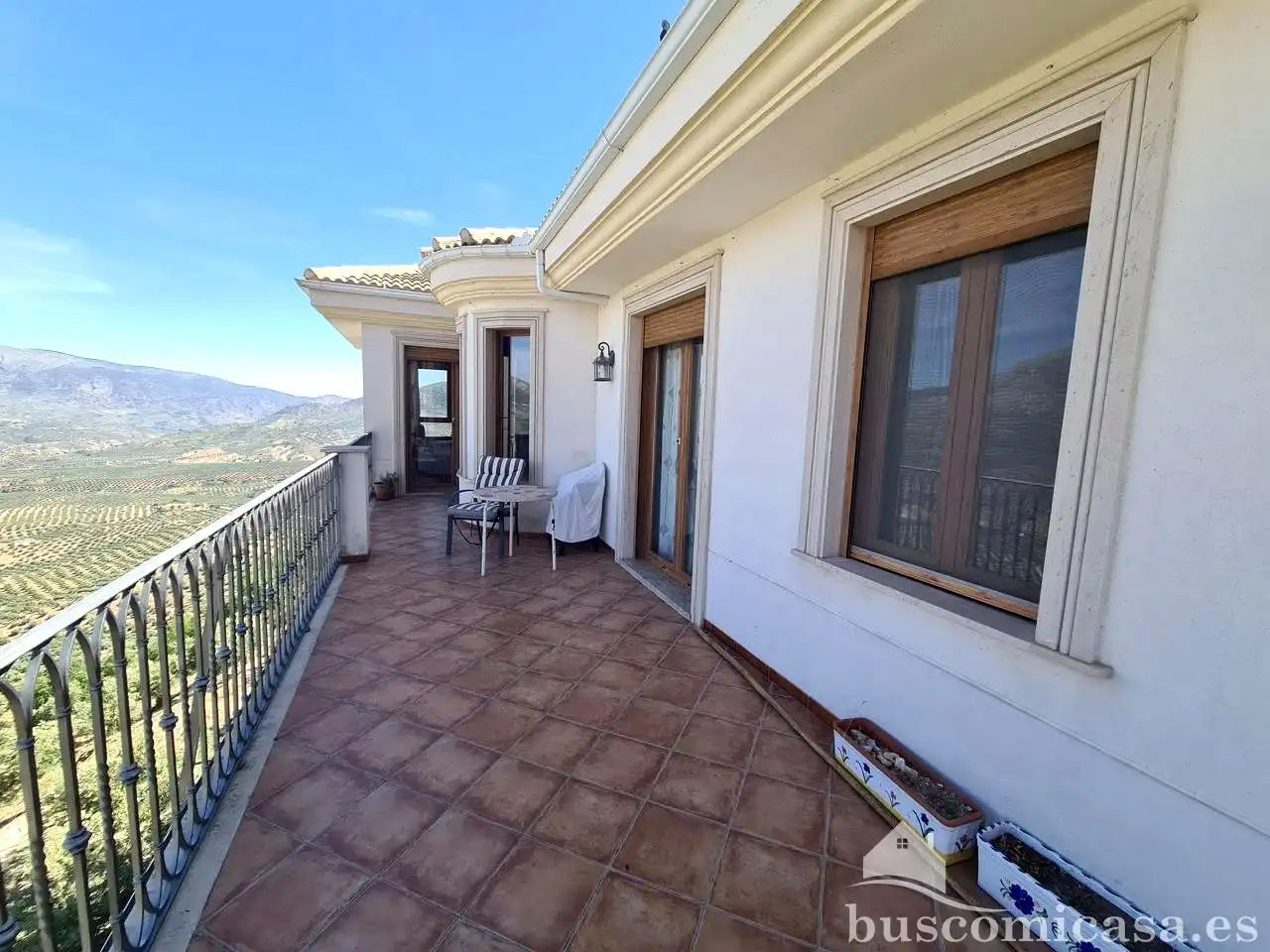 Terrassa de Casa o xalet en venda en Huelma amb Aire condicionat, Calefacció i Jardí privat