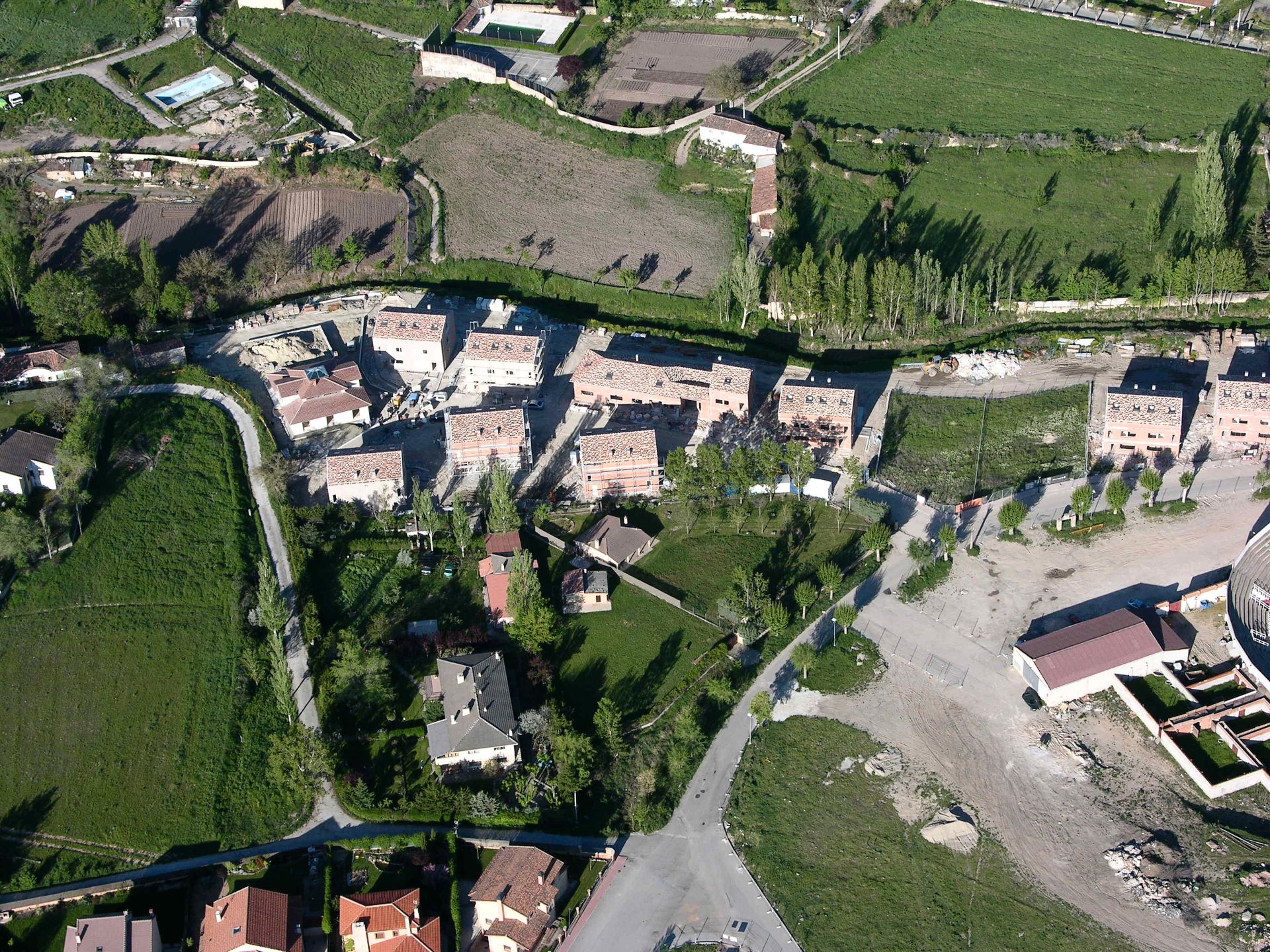 Vista exterior de Casa adosada en venta en Sigüenza con Jardín privado, Trastero y Amueblado