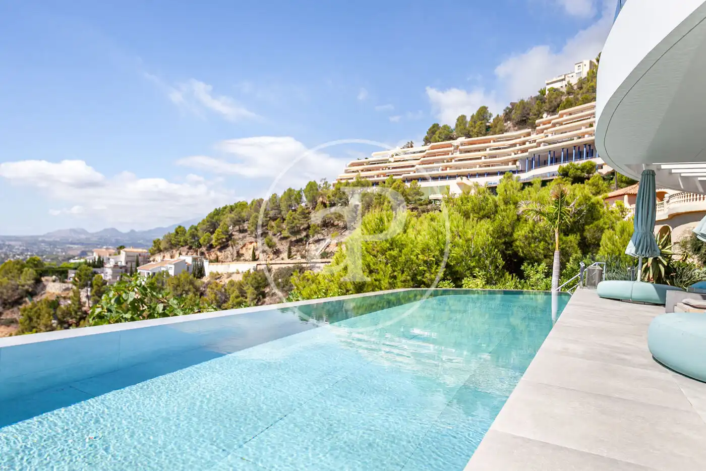 Piscina de Casa o chalet en venta en Altea con Aire acondicionado, Calefacción y Jardín privado