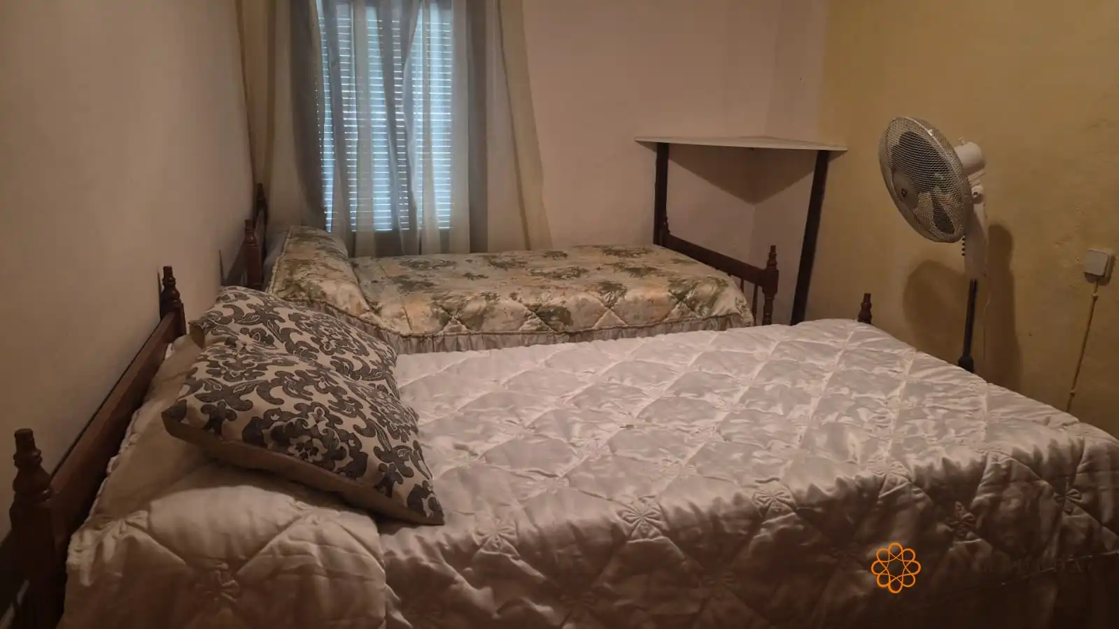 Schlafzimmer von Wohnung zur Miete in Híjar mit Heizung und Möbliert