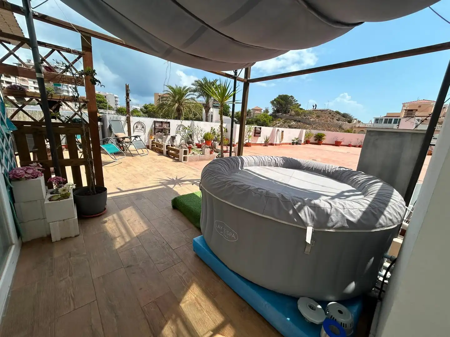 Terraza de Apartamento en venta en Cullera con Aire acondicionado, Terraza y Trastero