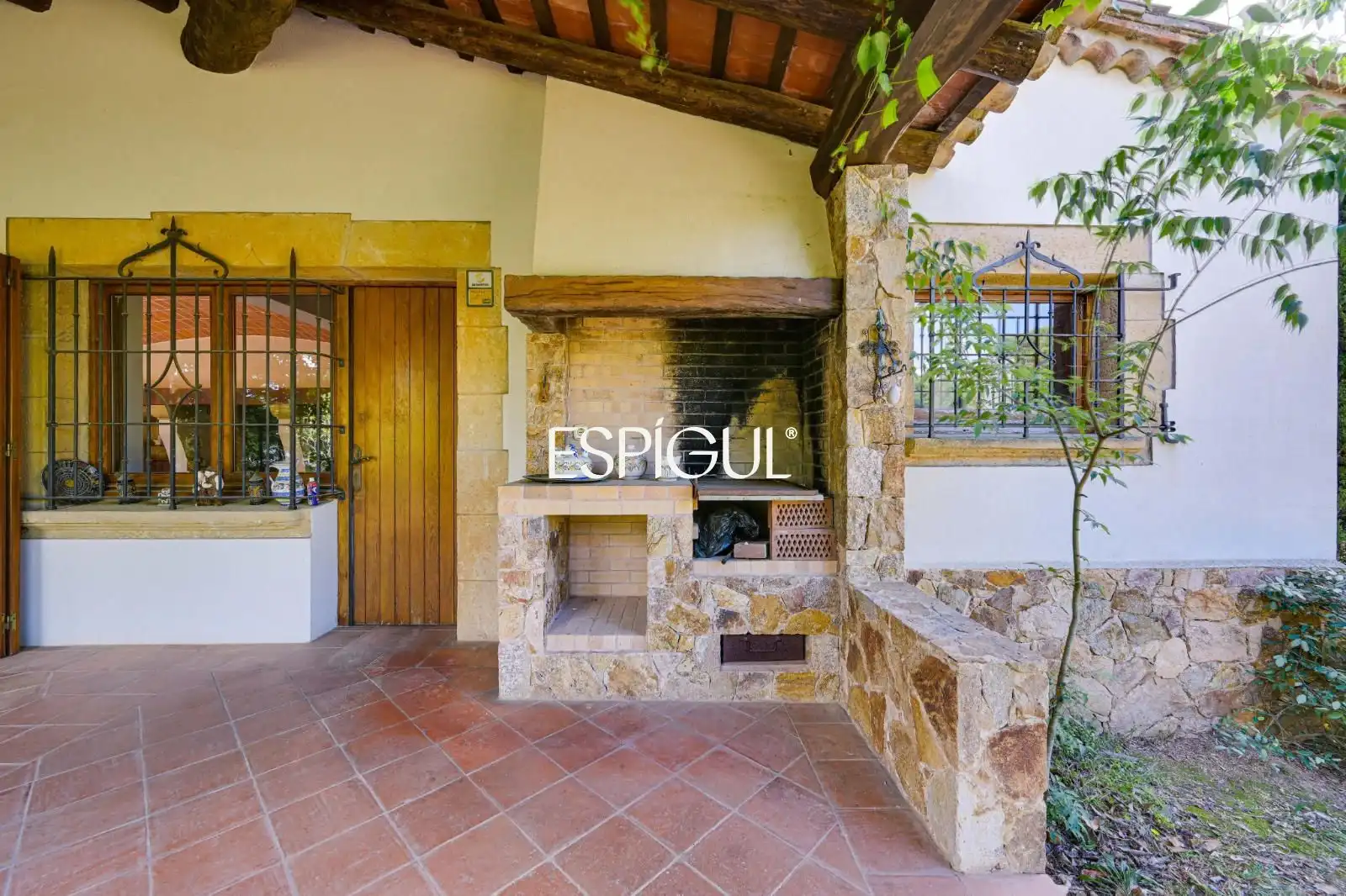 Terrassa de Casa o xalet en venda en Santa Cristina d'Aro amb Calefacció, Terrassa i Forn