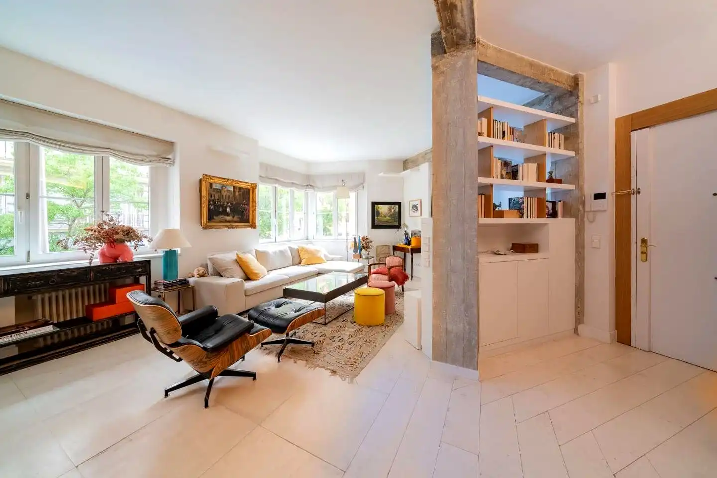 Sala d'estar de Planta baixa en venda en Madrid amb Aire condicionat, Calefacció i Traster