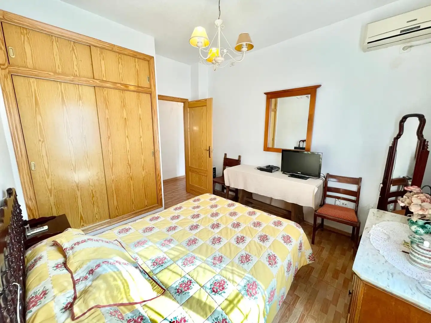 Dormitori de Casa o xalet de lloguer en San Javier amb Aire condicionat, Terrassa i Moblat