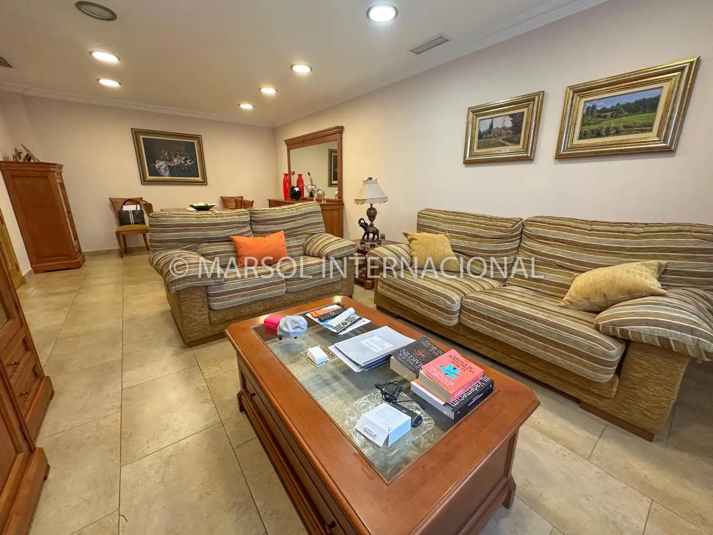 Living room of Houses for sale in Redován  with Private garden and Storage room