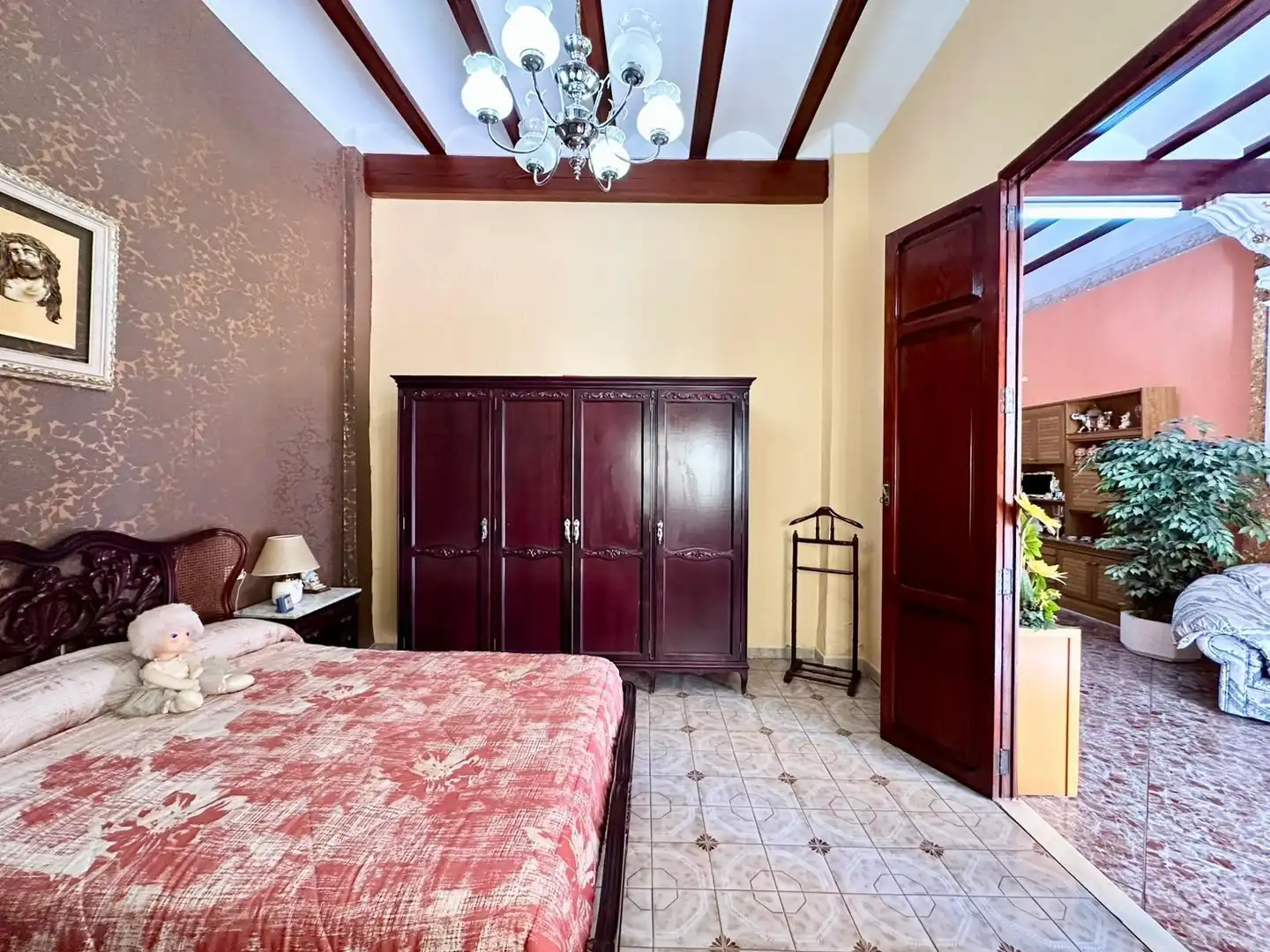 Habitación de Casa o chalet en venta en Alberic con Terraza, Trastero y Amueblado