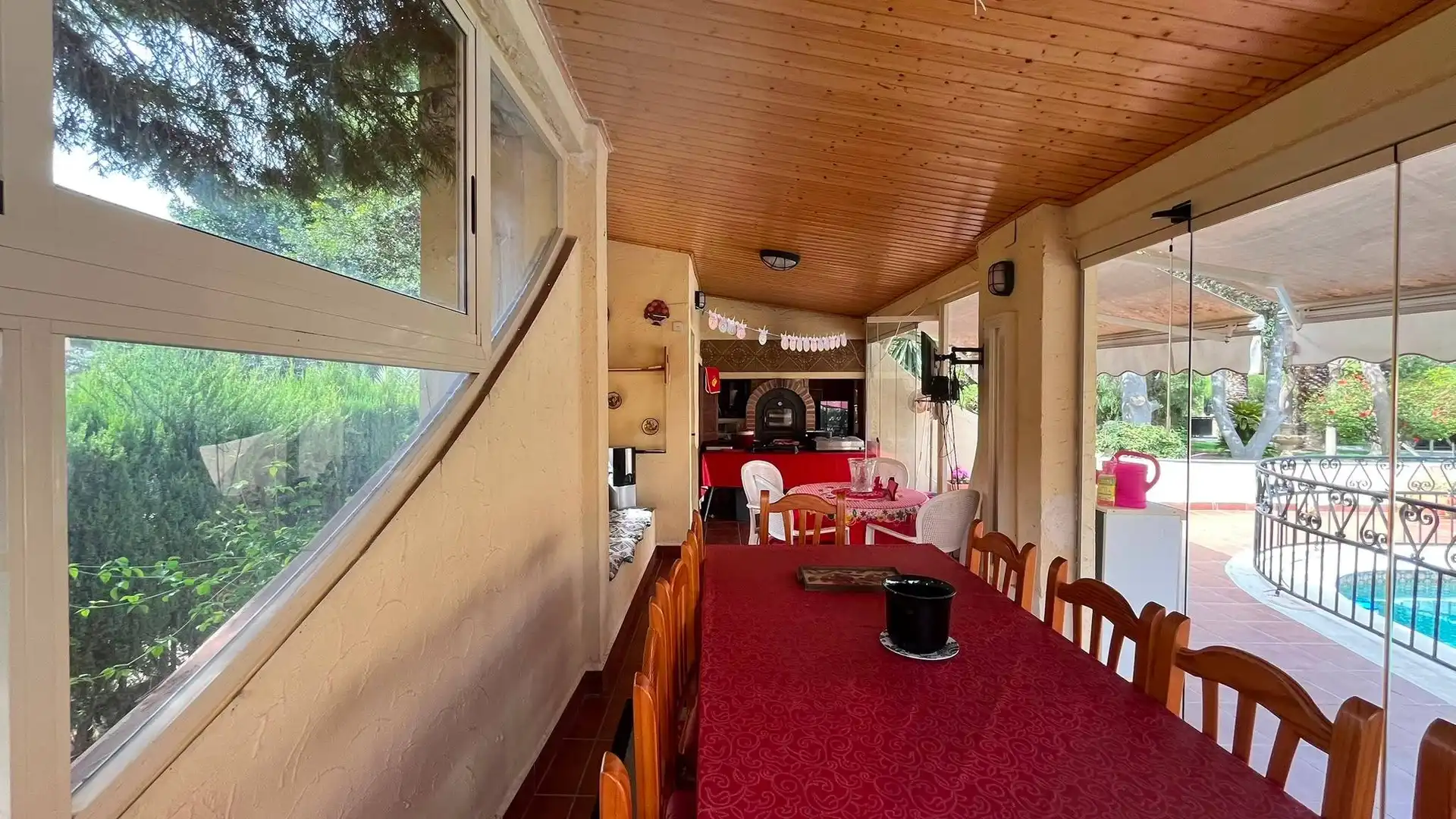 Terraza de Casa o chalet en venta en Elche / Elx con Aire acondicionado, Calefacción y Jardín privado