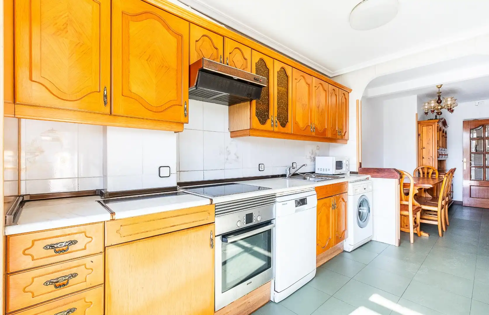 Cocina de Dúplex en venta en Collado Villalba con Calefacción, Jardín privado y Terraza