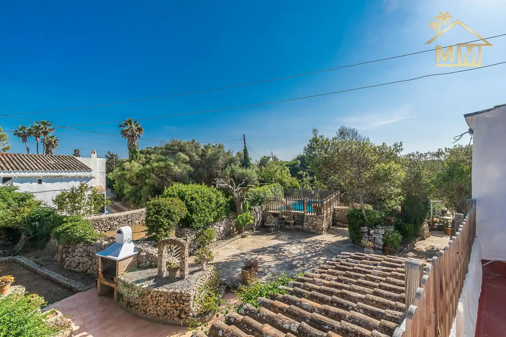 Terraza de Casa o chalet en venta en Es Castell con Aire acondicionado, Calefacción y Jardín privado