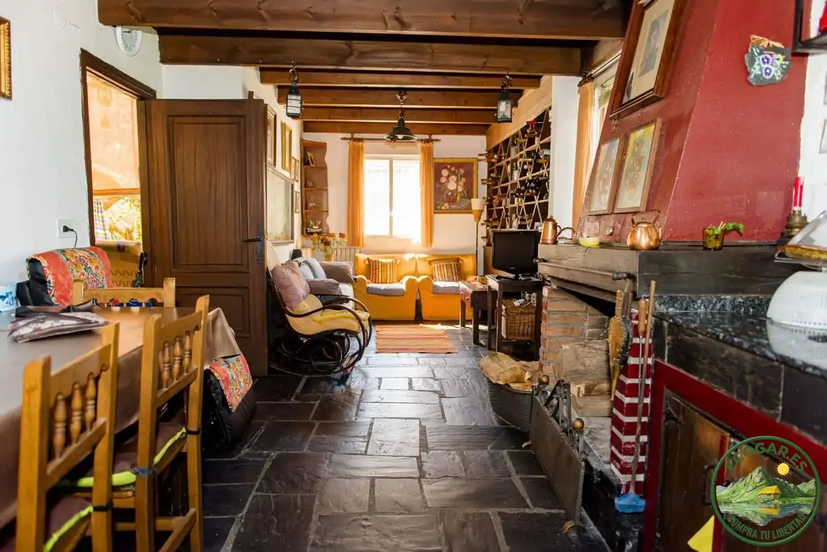 Sala de estar de Casa o chalet en venta en Trabadelo con Calefacción y Amueblado