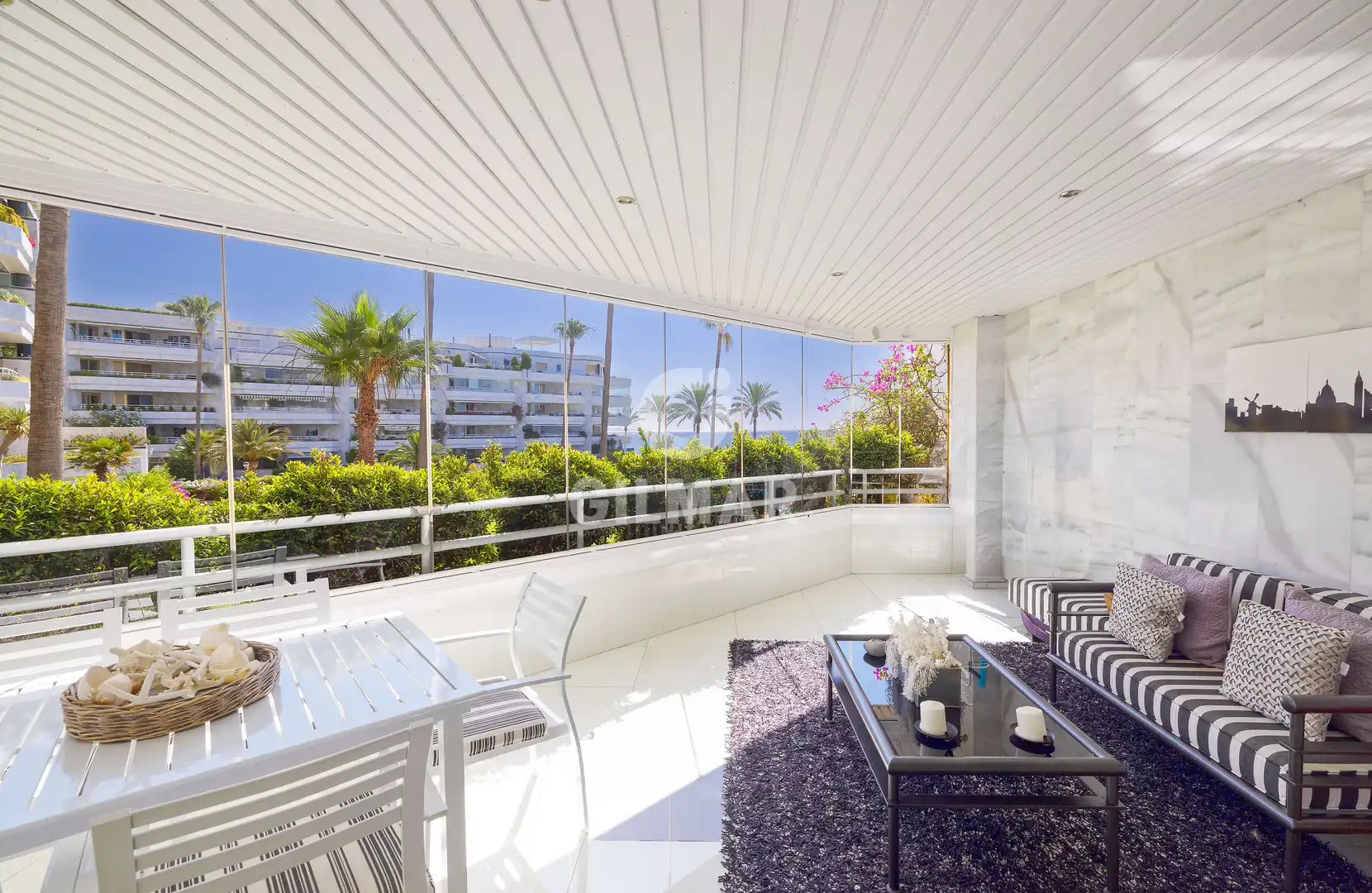 Terrassa de Apartament en venda en Marbella amb Calefacció, Jardí privat i Traster