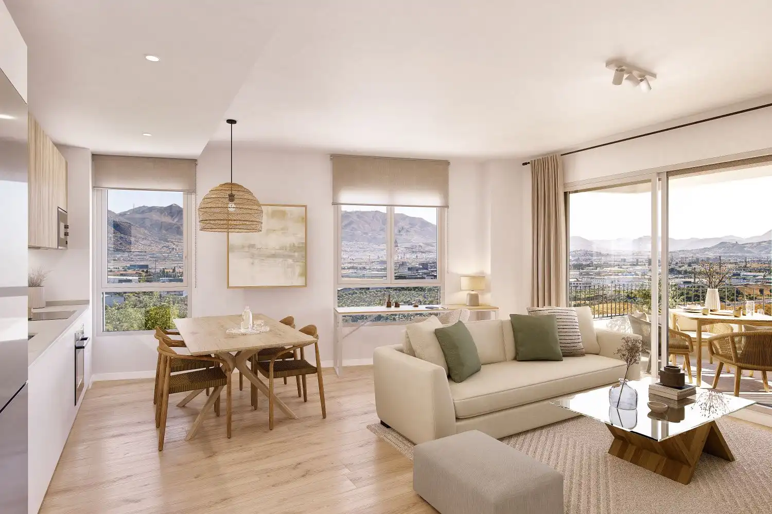 Sala de estar de Apartamento en venta en Málaga con Terraza y Trastero