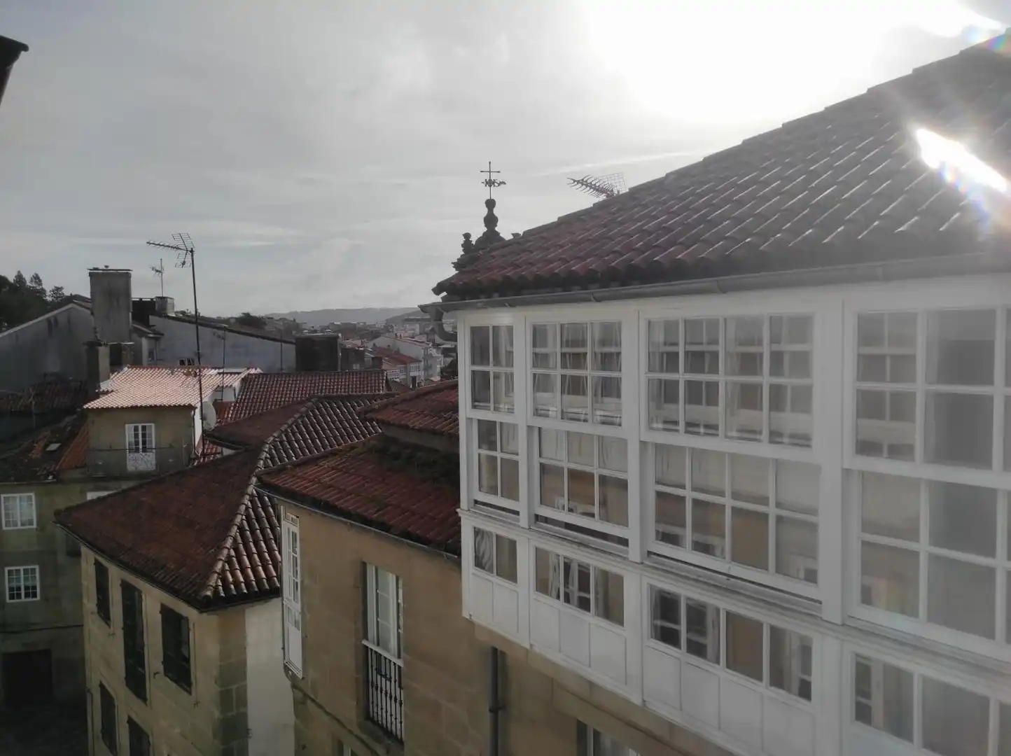 Vista exterior de Casa o chalet en venta en Santiago de Compostela  con Calefacción