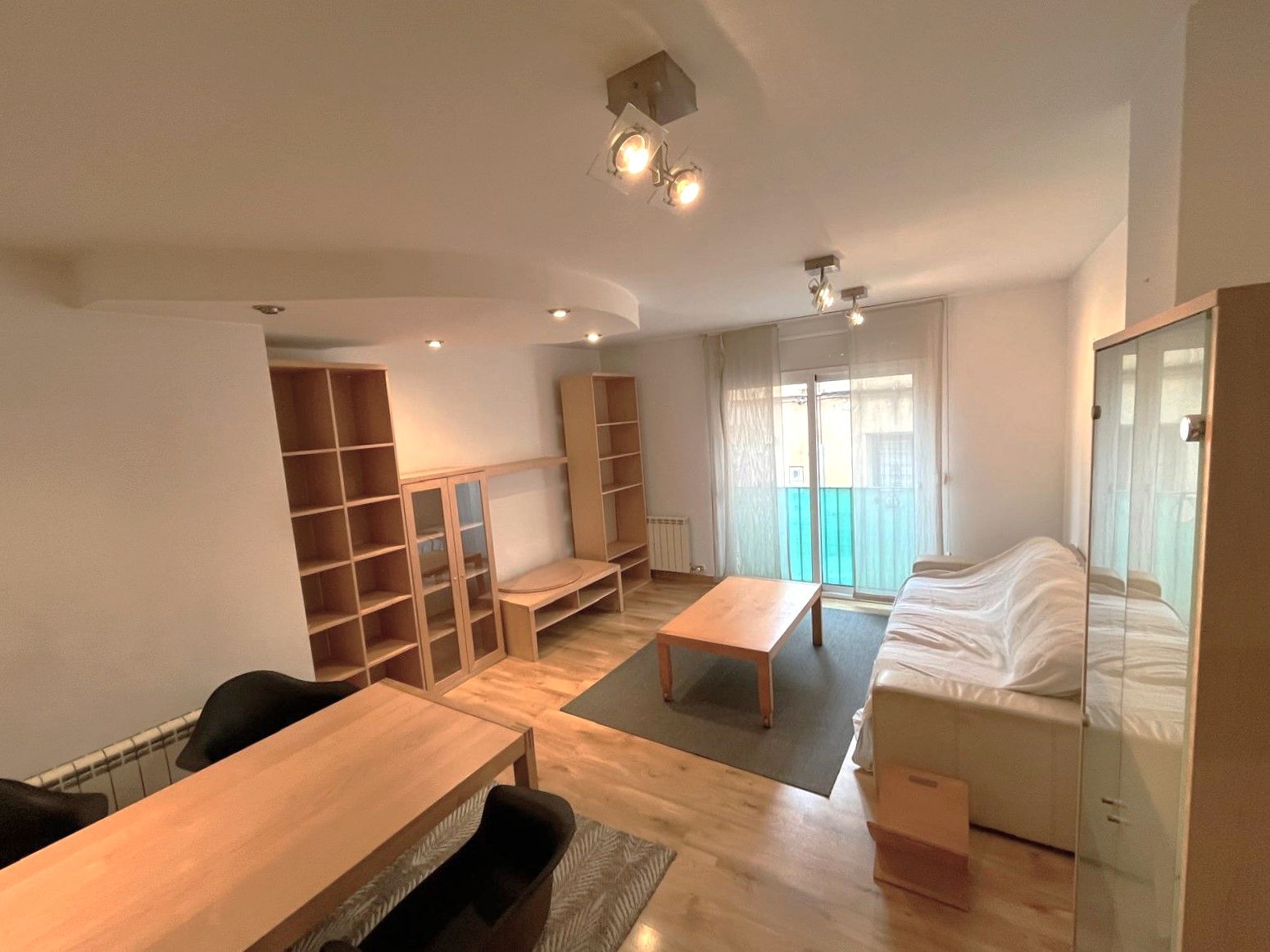 Sala d'estar de Pis en venda en Calonge i Sant Antoni amb Aire condicionat, Calefacció i Parquet