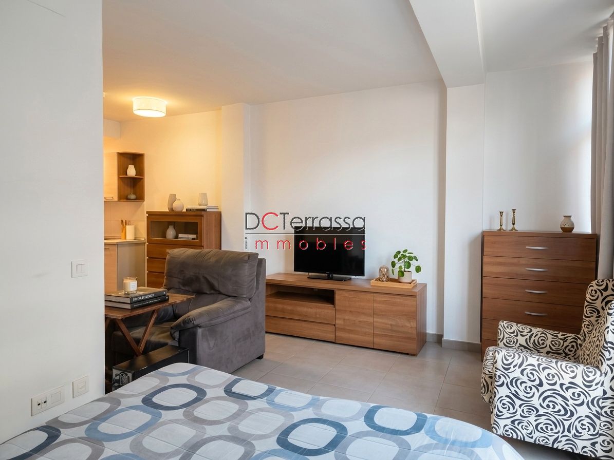 Sala d'estar de Loft en venda en Terrassa