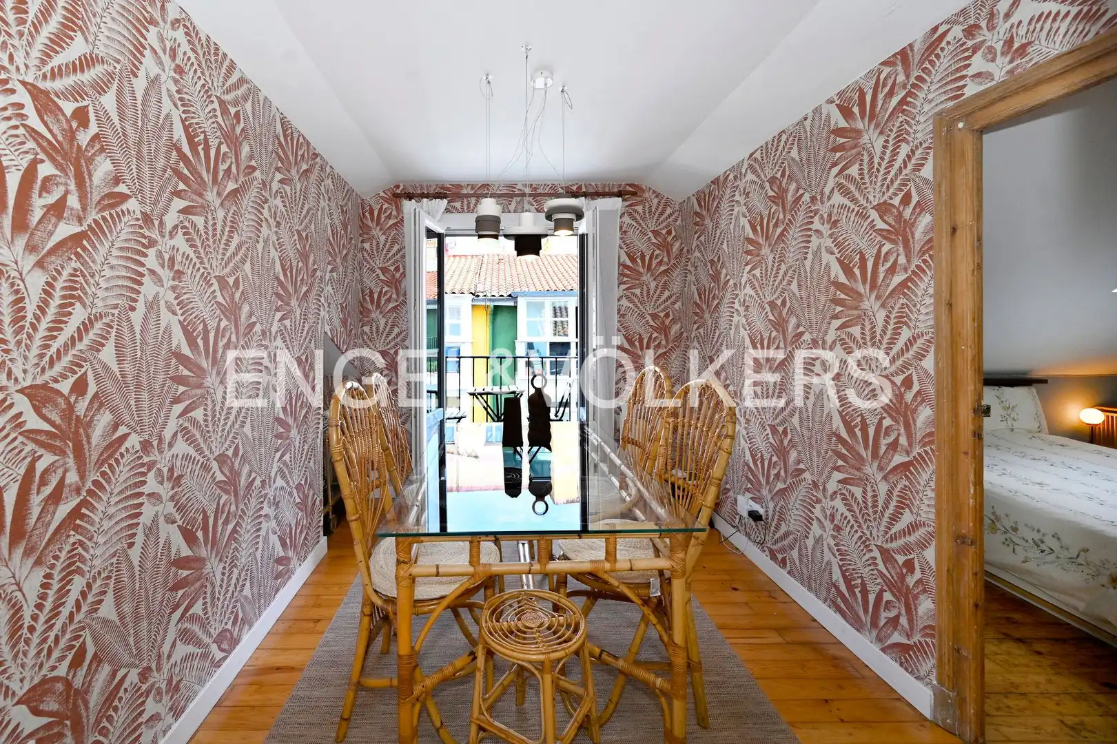 Dining room of Attic for sale in Santander  with Heating, Furnished and Balcony