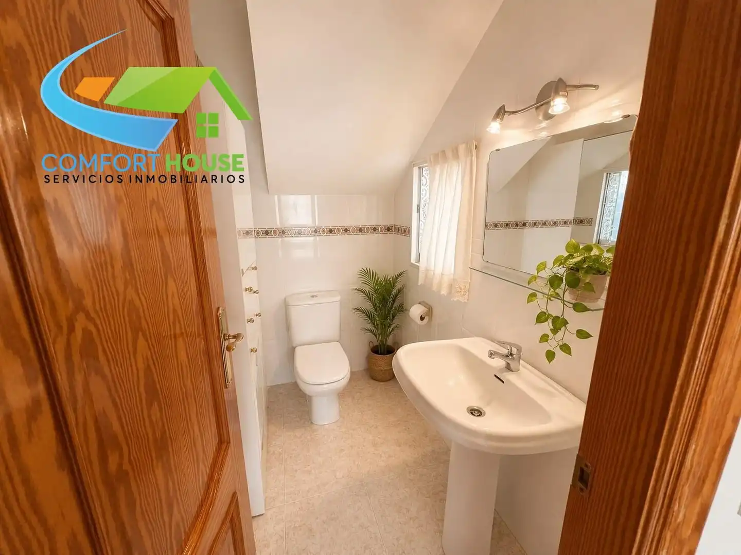 Badezimmer von Haus oder Chalet zum Verkauf in Cartagena mit Klimaanlage