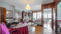 Living room of Flat for sale in  Madrid Capital  with Heating, Parquet flooring and Terrace