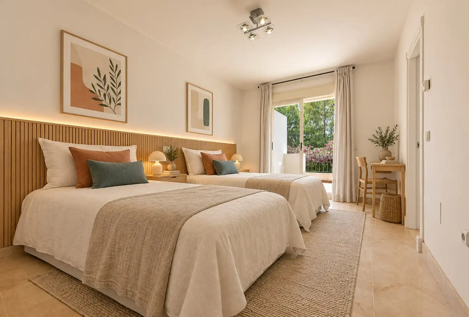 Bedroom of Detached homes for sale in Marbella  with Air Conditioner, Heating and Private garden