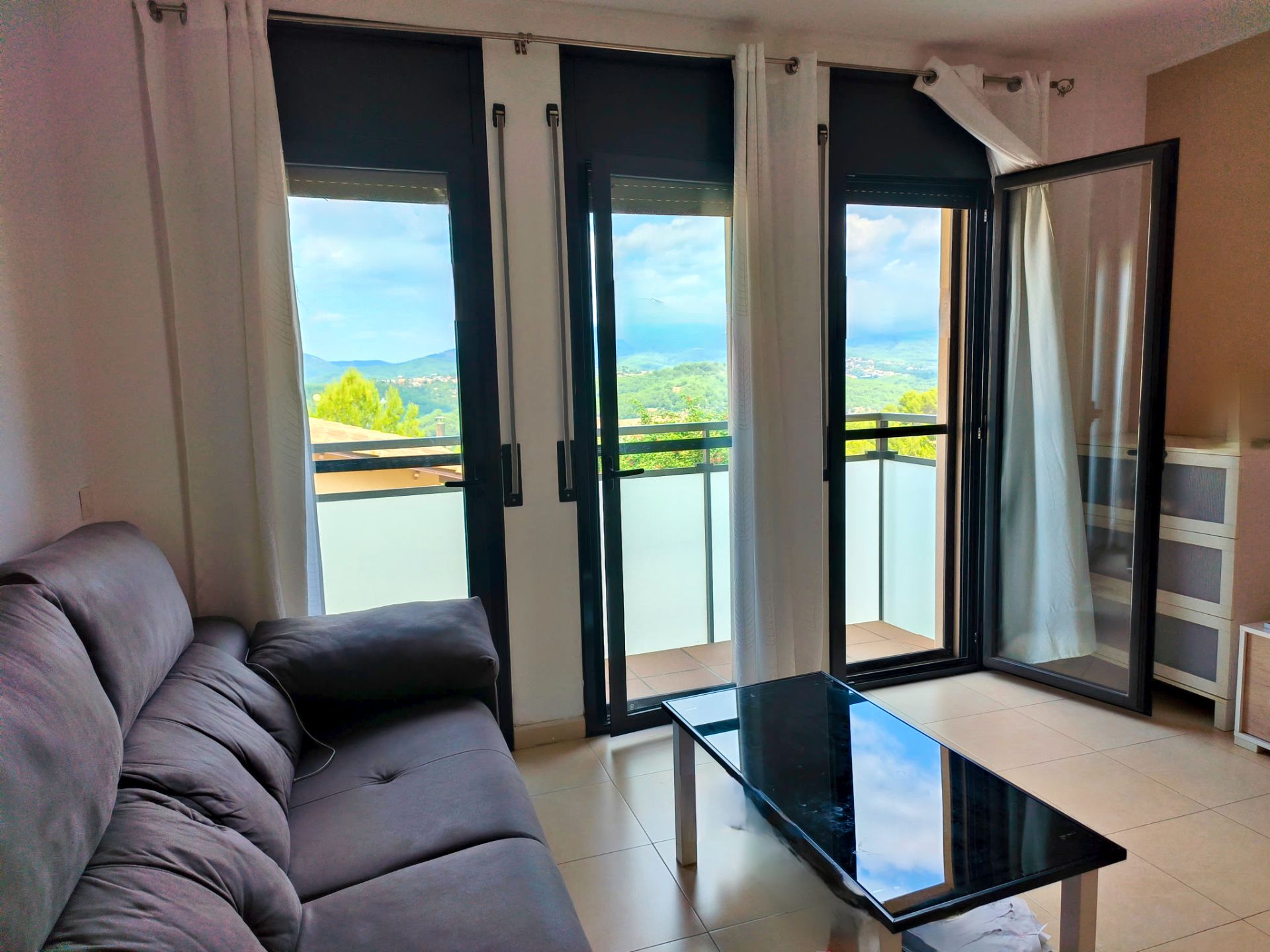 Balcony of Flat for sale in Ullastrell  with Heating, Furnished and Oven