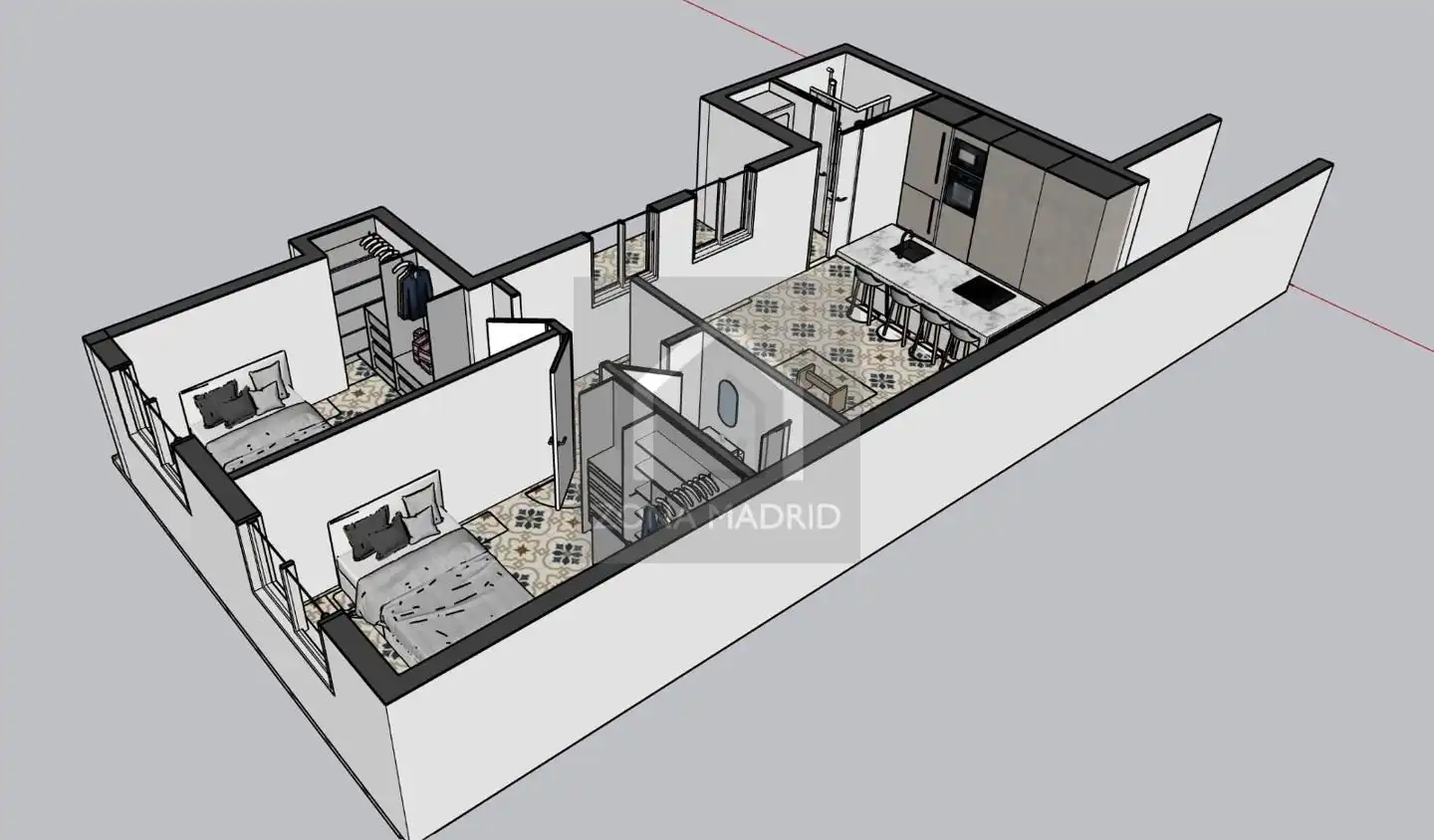 Flat with lift for sale in Del Conde De Peñalver