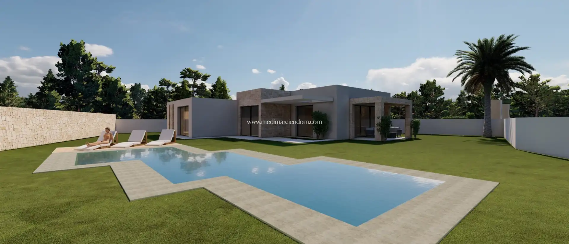 Villa mit Pool zum Verkauf in La Fustera