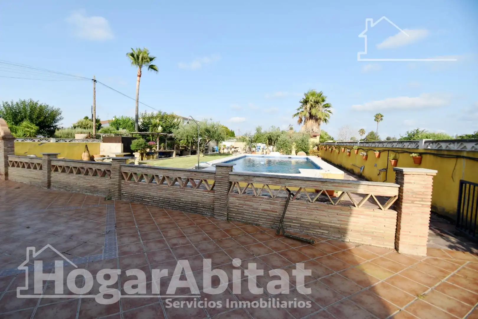 Garten von Haus oder Chalet zum Verkauf in Castellón de la Plana / Castelló de la Plana mit Klimaanlage, Privatgarten und Terrasse