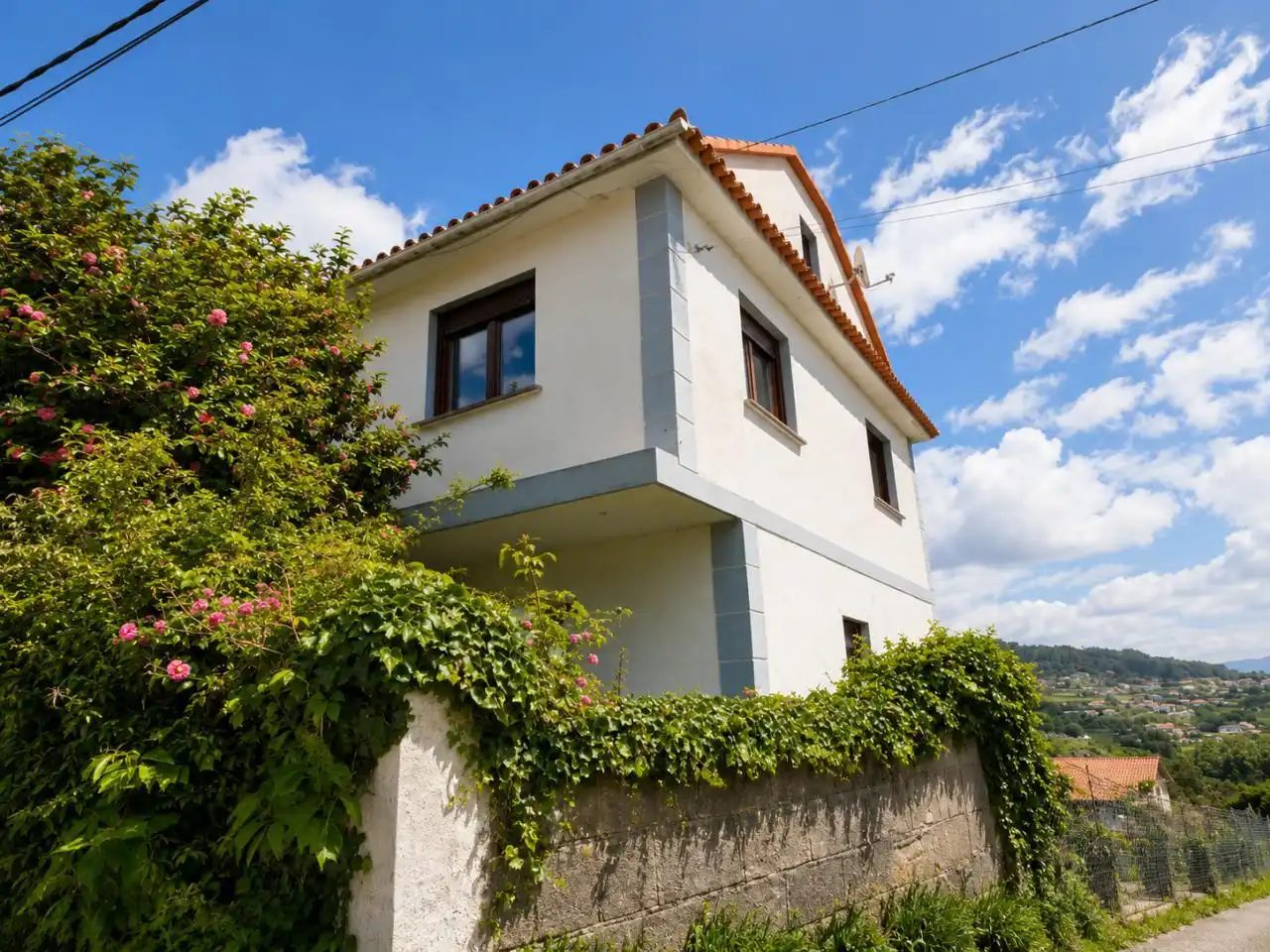 Exterior view of Houses for rent in Cangas   with Heating and Private garden