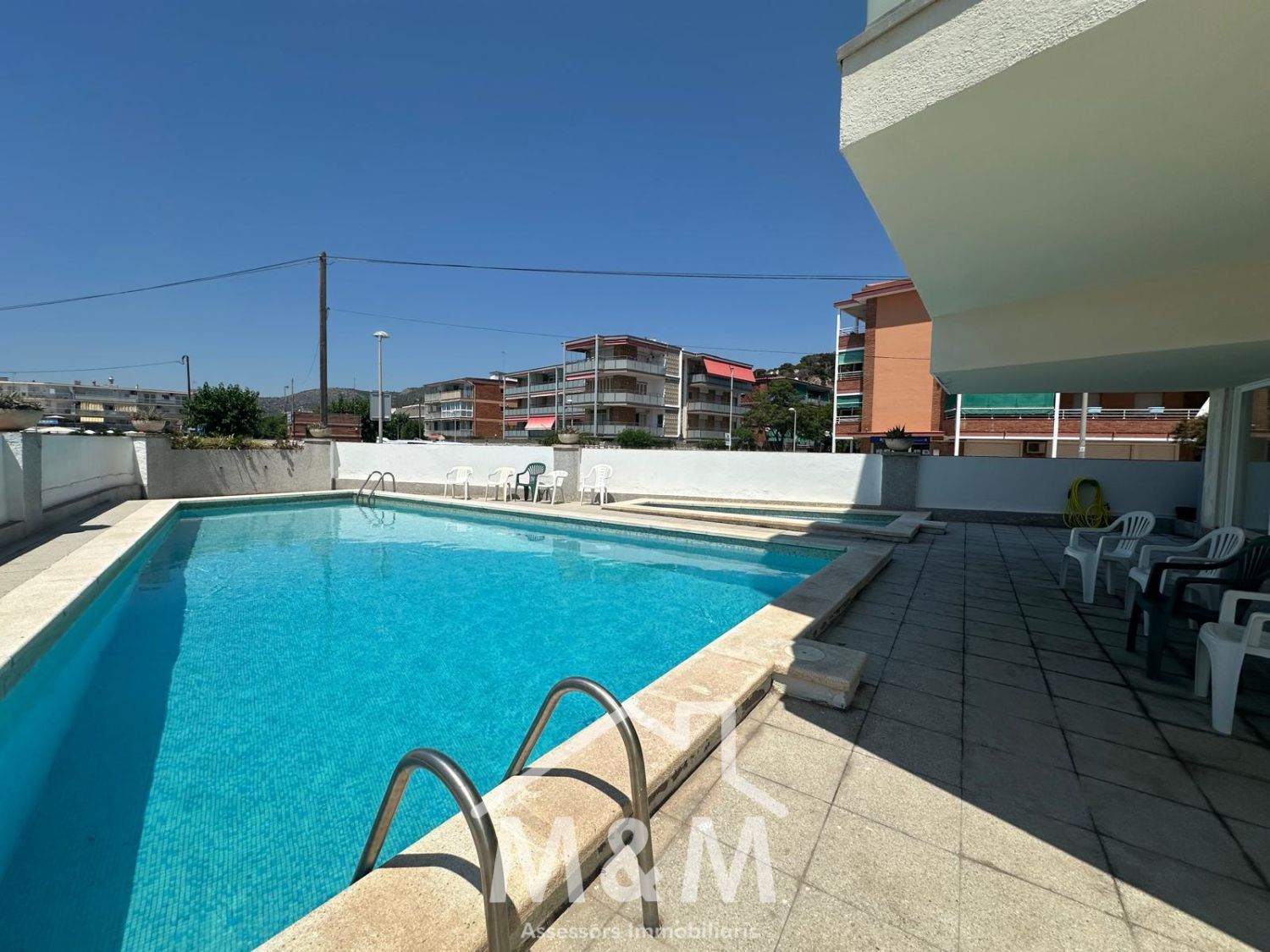 Swimming pool of Flat to rent in Castelldefels  with Terrace