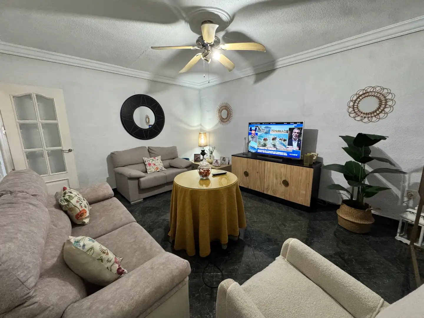 Sala d'estar de Casa o xalet en venda en Cehegín amb Aire condicionat, Calefacció i Jardí privat