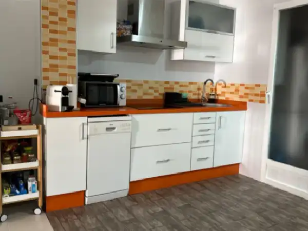 Kitchen of Flat for sale in Elche / Elx  with Private garden, Swimming Pool and Community pool