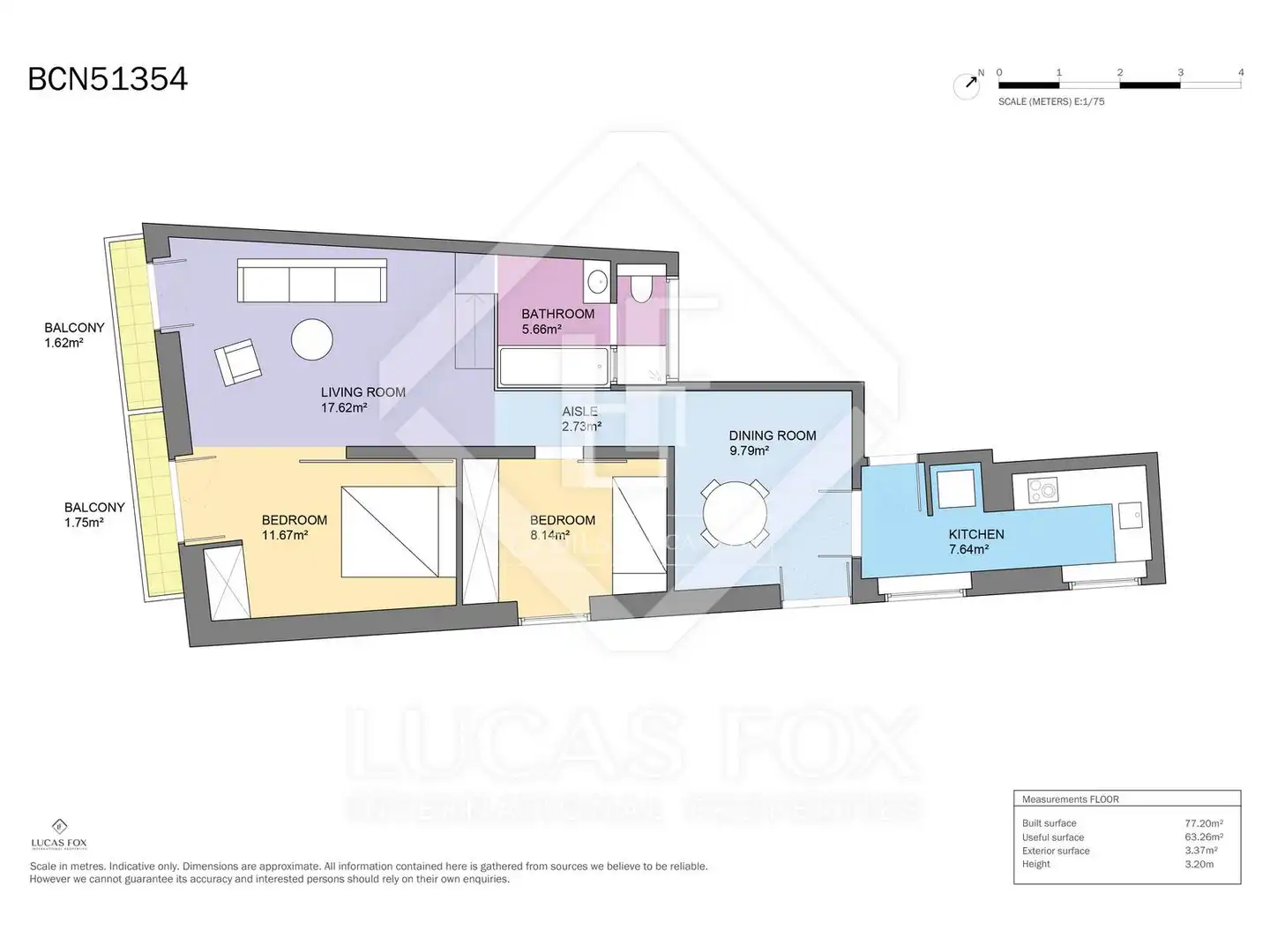 Flat for sale in Barcelona  with Air Conditioner, Terrace and Balcony