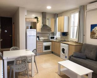 Kitchen of Flat for sale in  Barcelona Capital  with Air Conditioner, Furnished and Balcony