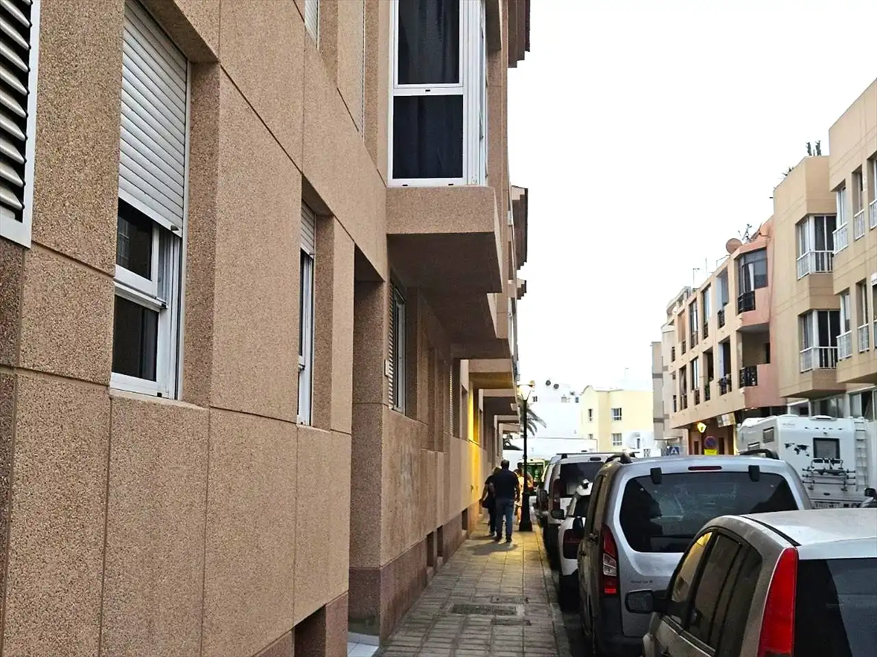 Vista exterior de Garaje en venta en La Oliva
