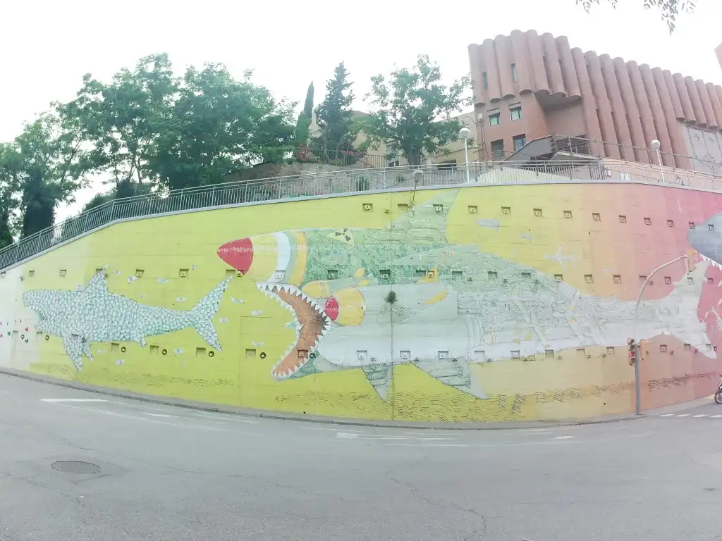 Vista exterior de Piso en venta en Barcelona