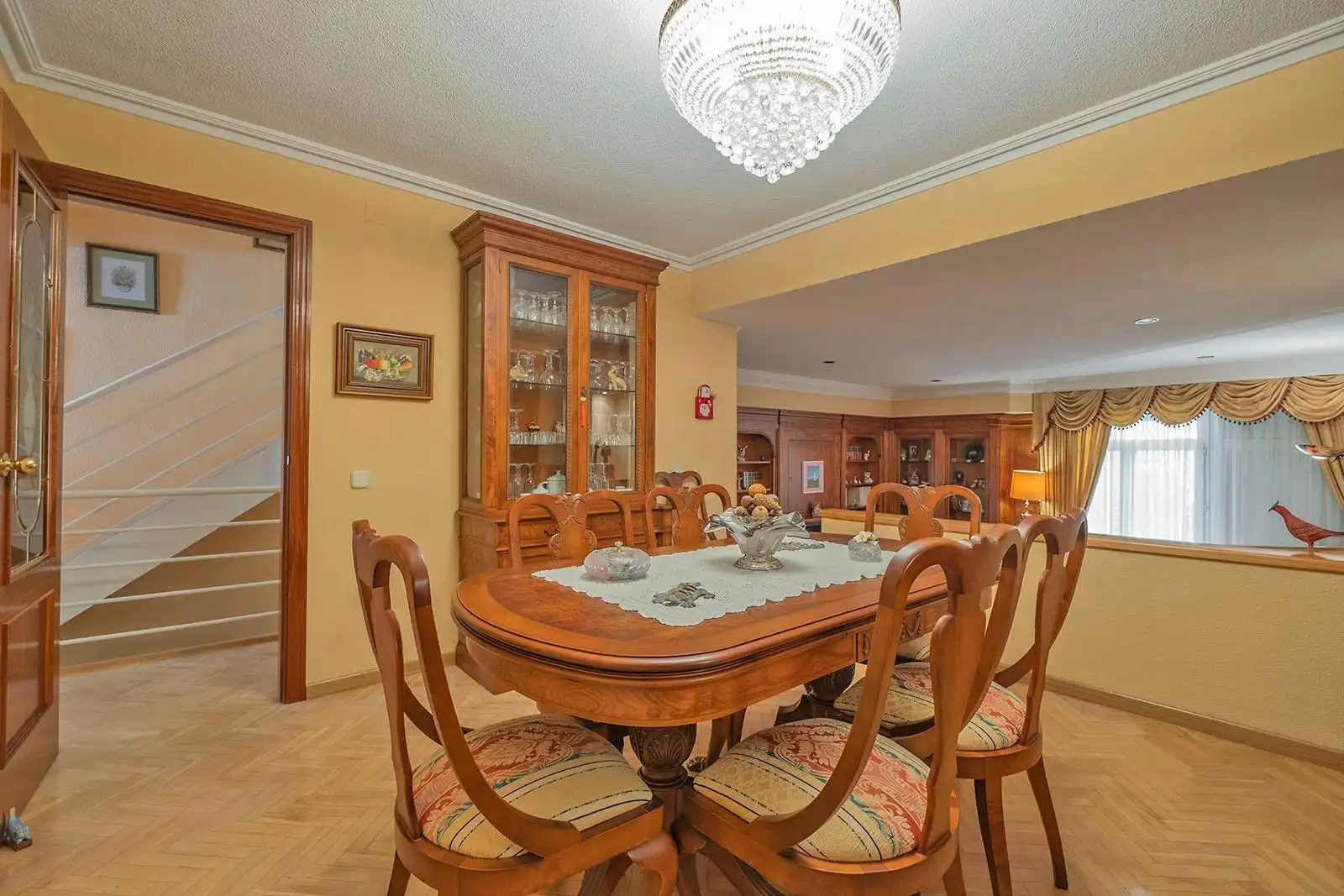 Comedor de Casa adosada en venta en Tres Cantos con Calefacción, Jardín privado y Parquet