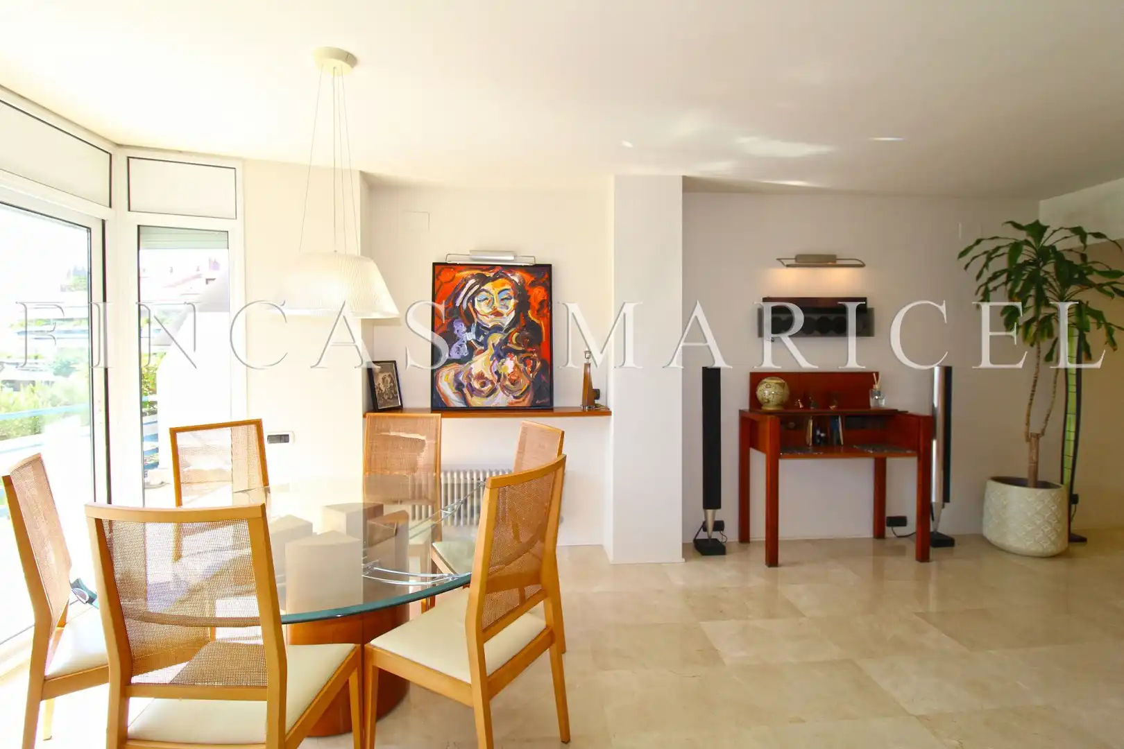 Dining room of Flat for sale in Sitges  with Air Conditioner, Heating and Storage room
